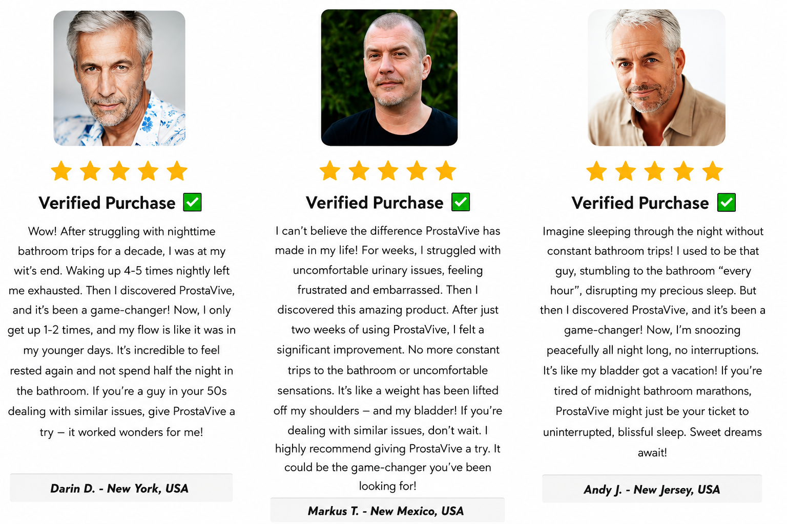 ProstaVive customer reviews and star ratings – verified user feedback